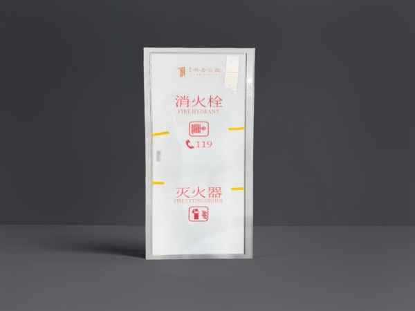 定制灰閃銀極簡門_2